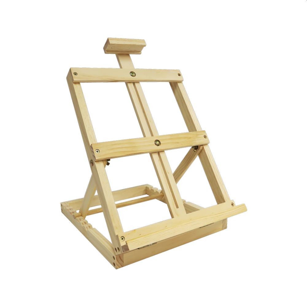 Sevalet din lemn pentru pictura, 30.5 x 38/64 cm, inaltime ajustabila - imagine 8